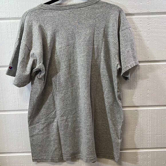 Champion Vintage T Shirt 1980's Cotton Rayon Single Stitch Heather - Picture 7 of 7
